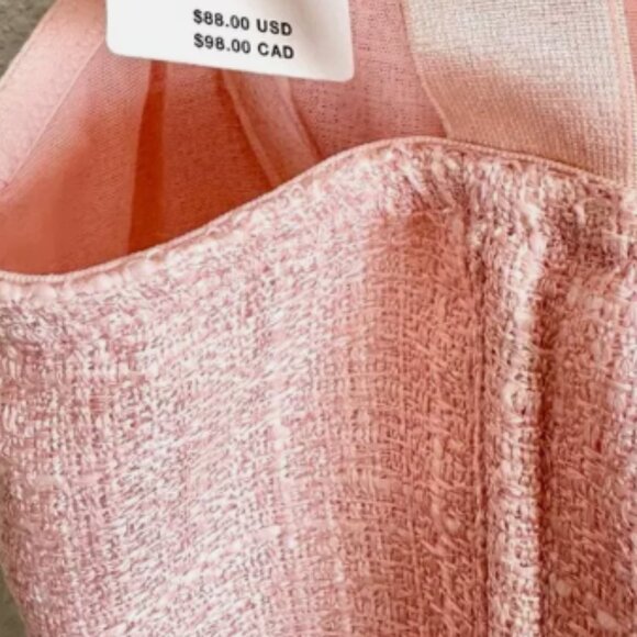 Brand New By Anthropologie Tweed Corset Bra Top - Picture 13 of 16